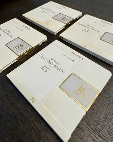 Lotto sony minidisc - 4, 74
