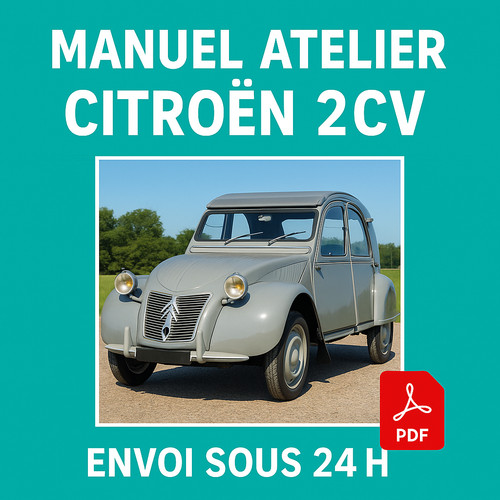 Manuel atelier citroën 2cv - atelier,