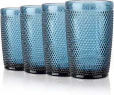 Set Di 4 Bicchieri Acqua Vetro