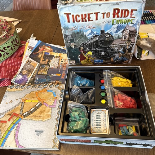 Ticket ride europe - ticket,