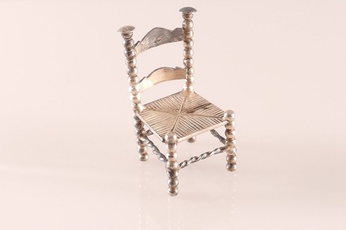 Statua argento miniatura - in,