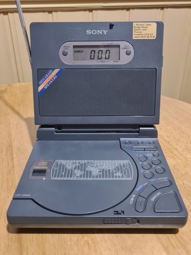 Sony icf cd1000 cd clock - sony, am