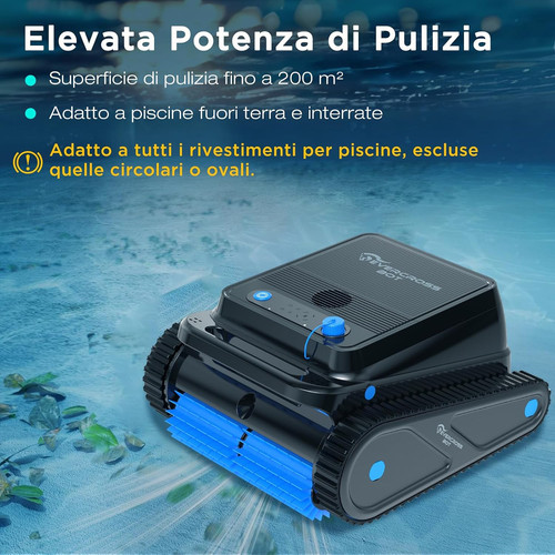 Robot piscina pulizia pareti - robot,