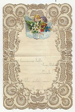 MM17-LETTERINA DI NATALE ANNI '30-SCRITTA