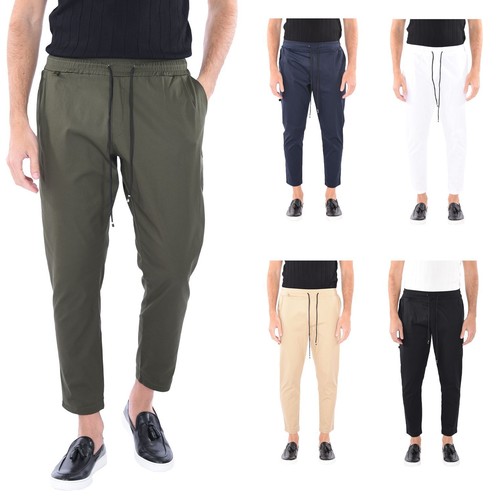 Pantaloni uomo cotone slim fit - pantaloni,