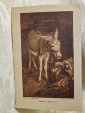 Cartolina V. De' Stefani Un Filosofo Calc. Cavadini 139 PI495 *