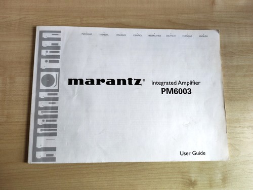 Marantz pm6003 amplificatore - marantz,
