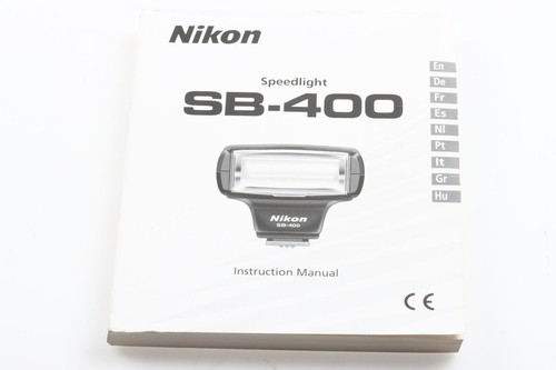 Nikon 400 manuale di - sb-400,