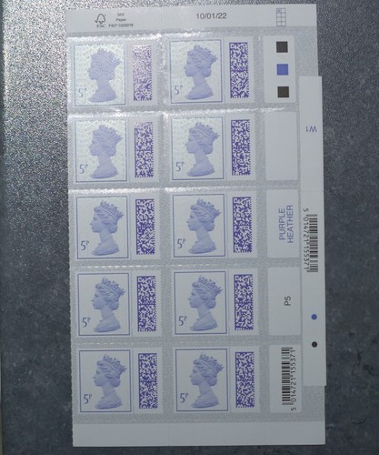 Stamps blocco cilindri 5p - stamps,