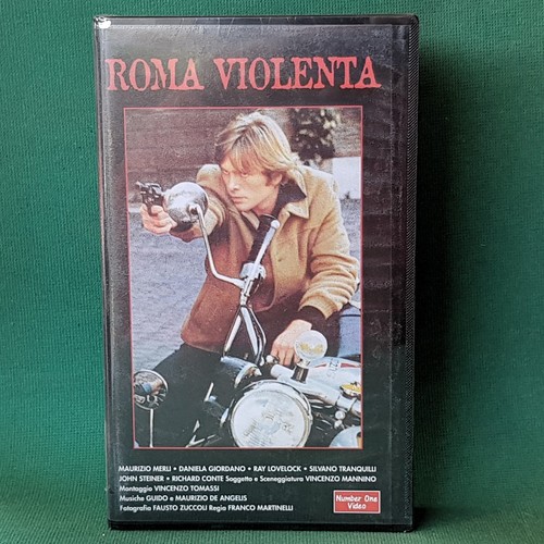 Vhs 64022 roma violenta - vhs, "roma
