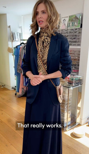 Blazer zara trinny navy - blazer,