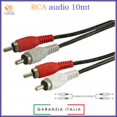 Cavo rca audio schermato - cavo,