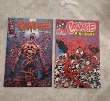 CARNAGE #0 Mind Bomb + #0/2 La Vita è Meravigliosa (con poster) Serie Completa