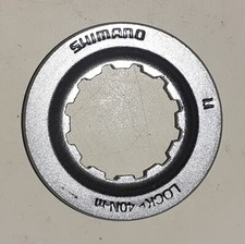 Ghiera chiusura pacco pignoni marcata SHIMANO diametro filettato mm 30,7