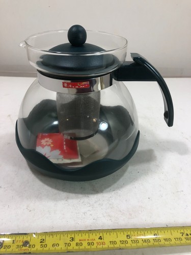 Teiera vetro con infusore - vetro,