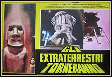 fotobusta GLI EXTRATERRESTRI TORNERANNO ERINNERUNGEN AN DIE ZUKUNFT SCI-FI  