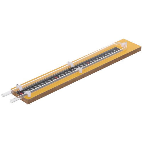 1set manometro forma di u - ,
