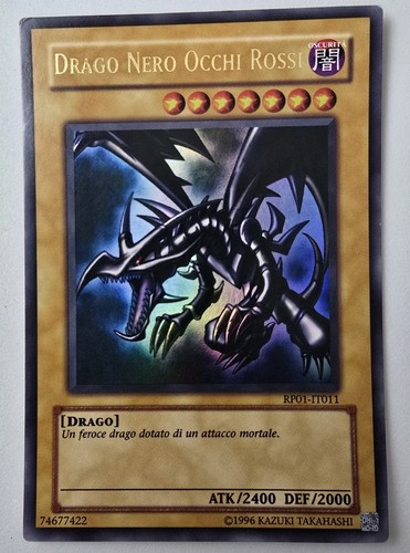 Yugioh drago nero occhi - drago, rossi