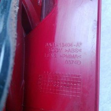 Stop faro fanale post DX Ford Fiesta MK6 5P Titanium 1.4 TDCI 50 KW 2008-12 8A61