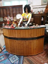 Angolo Bar in Legno e Cristallo - Inglese