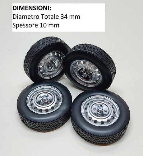 Kit ruote originali alfa - kit, romeo
