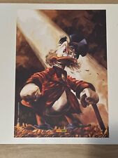 LITOGRAFIA DISNEY - ZIO PAPERONE - FABIO CELONI -PANINI COMICS - 21X30 - LIMIT.