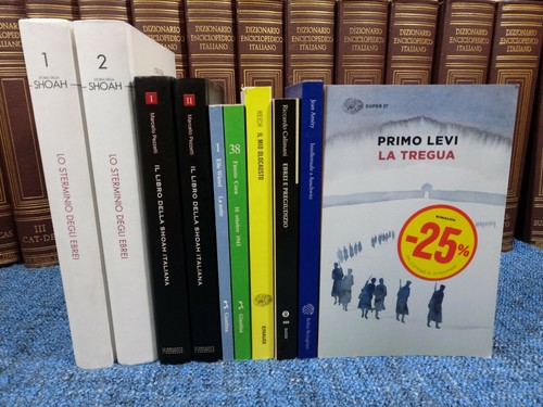 Lotto libri shoa - shoa, olocausto