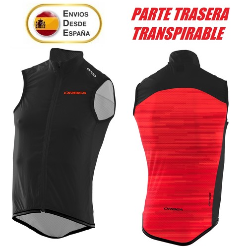 Chaleco cortavientos ciclismo - chaleco,