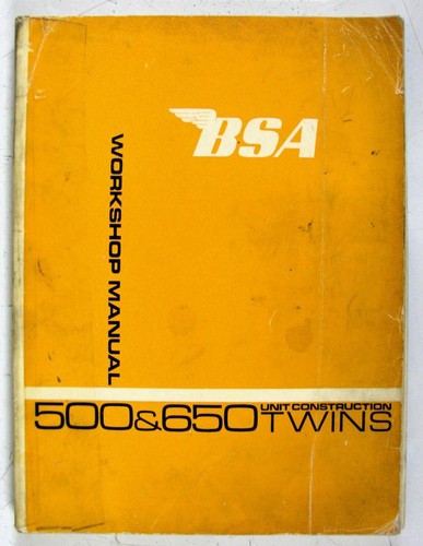 Bsa 500 650 - 500, manuale