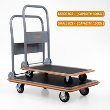 Nuovo! Piattaforma pieghevole 150 kg/300 kg sacco manuale camion carrello trasporto resistente