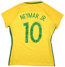 Nike 2016 BRAZIL *NEYMAR JR* SHIRT TRIKOT WOMENS M