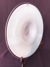 Veart firmato etich.vetro Murano Piatto centrotavola Venini Sottsass no vaso 