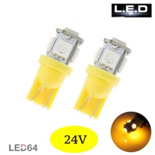 2 Lampadine A LED Arancione