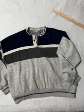 Felpa Henley vintage Christian