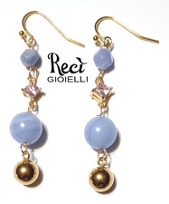 orecchini unisex con pietre