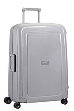 (TG. Medium) Samsonite S'Cure Bagaglio a Mano Spinner 69 cm, 79 liters, Argento 