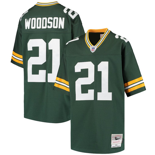 Maglia charles woodson green - maglia,