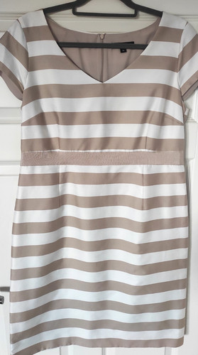 Abito tubino comma beige - abito,