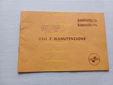 Innocenti Lambretta 125 C - LC 1951 manuale uso manutenzione originale