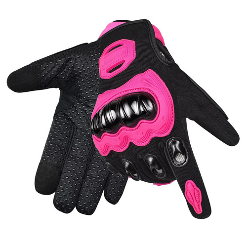 Guanti moto rosa donna - moto,
