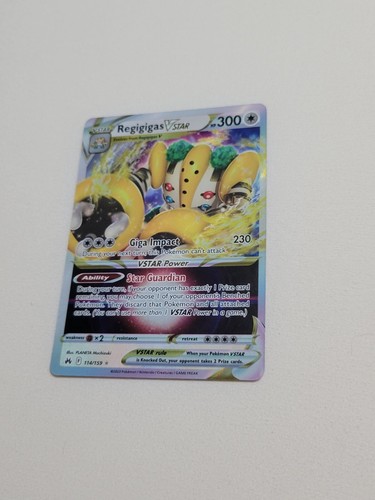 Regigias vstar pokemon - -,