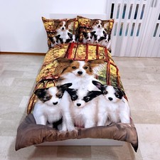 Cane papillon set 2pezzi letto - cane,