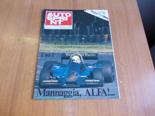 Auto sprint gennaio 1977 - auto,