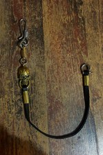 Cinturino catena pelle fatto a