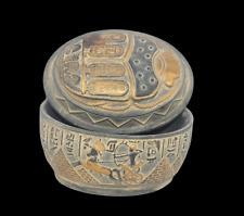 RARA ANTICA SCATOLA SCARABEO