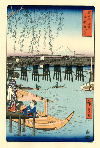 Véritable estampe japonaise - véritable,