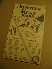 Pubblicità giornale Atwater