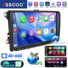 Autoradio 4+64GB GPS per Golf 5 6 Plus Passat Tiguan Touran Navi Carplay GPS FM
