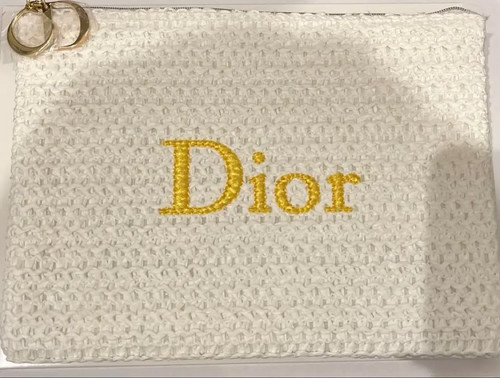 Dior novelty white pouch - white, 2026