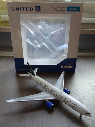 Herpa united airlines boeing - united,